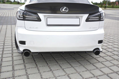 Maxton rear valance til Lexus IS Mk2 – blank sort – billede 1 af 7