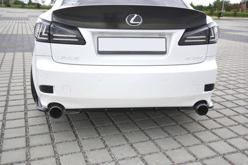 Maxton rear valance til Lexus IS Mk2 – blank sort – billede 1 af 7