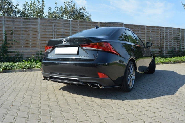 Maxton Rear Valance Lexus Is Mk3 Facelift T - Gloss Black