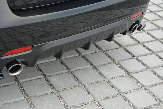 Maxton rear valance til Saab 9-3 Aero Mk2 Facelift – blank sort – billede 1 af 6