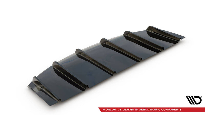 Maxton Rear Valance Tesla Model S Facelift - Gloss Black