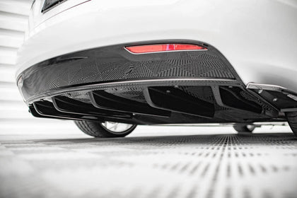 Maxton Rear Valance Tesla Model S Facelift - Gloss Black
