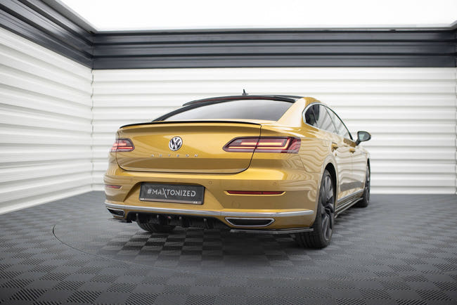 Maxton rear valance til Volkswagen Arteon R-Line – blank sort – billede 2 af 6