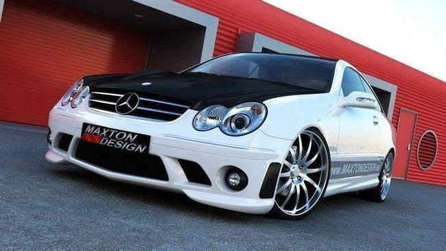 Maxton Front Bumper Mercedes Clk W209 - Not primed