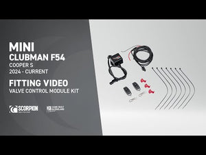 Scorpion GPF-back udstødning til Mini Clubman F54 Cooper S – resoneret, video