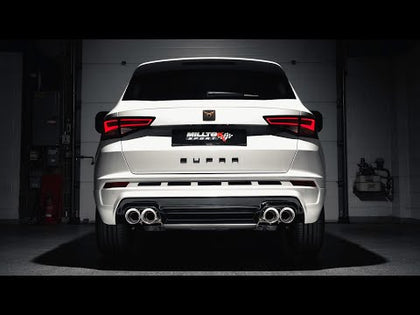 Lydprøve: Milltek cat-back udstødning til Seat Ateca Cupra 300 4Drive, ikke-resoneret