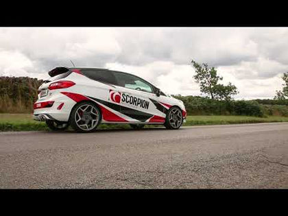 Scorpion GPF-back udstødning til Ford MK8 med ventiler, video