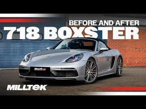 Lydprøve: Milltek cat-back udstødning til Porsche Boxster 718 GTS 4.0