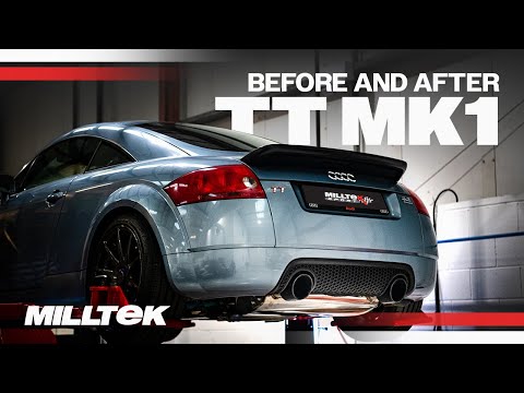 Lydprøve: Milltek cat-back udstødning til Audi TT 3.2 V6 quattro Coupe & Roadster, resoneret
