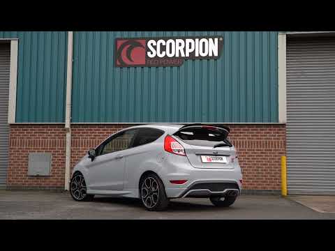 Scorpion cat-back udstødning til Ford MK7.5 Fiesta, video