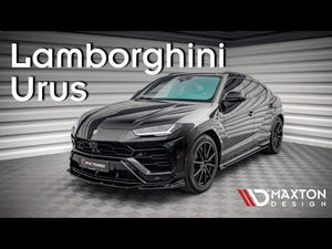 Maxton Side Skirts Diffusers Lamborghini Urus Mk1 - video