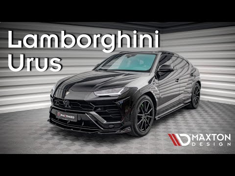 Maxton Side Skirts Diffusers Lamborghini Urus Mk1 - video