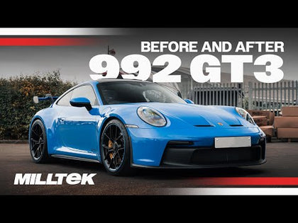 Lydprøve: Milltek cat-back udstødning til Porsche 911 992.1 GT3