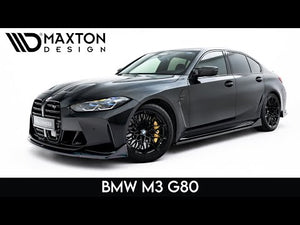 Maxton bagdiffuser til BMW M3 Sedan / Touring G80 – video