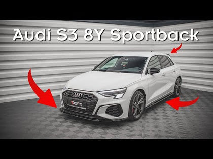 Maxton bagdiffuser til Audi S3 Sportback 8Y – video