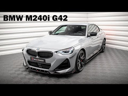 Maxton forkofanger til BMW 2 Coupe M-Pack / M240i G42 – video