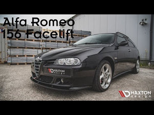 Maxton sideskørter til Alfa Romeo 156 Facelift – blank sort – video