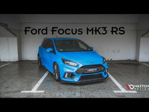 Maxton Racing Durability Side Skirts Diffusers Ford Focus RS Mk3 - Black - video