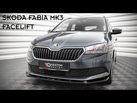 Maxton bagdiffuser til Skoda Fabia Combi Mk3 Facelift – video