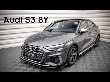 Maxton Side Flaps Audi S3/A3 S-Line 8Y - video