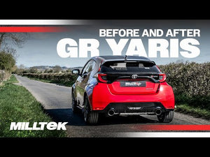 Lydprøve: Milltek cat-back udstødning til Toyota Yaris GR & GR Circuit Pack 1.6T, ikke-resoneret