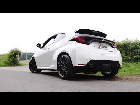 Scorpion GPF-back udstødning til Toyota GR Yaris – resoneret, video