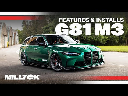 Lydprøve: Milltek endrør til BMW 3-serie G80/G81 – video 2