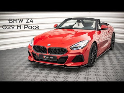 Maxton sideskørter til BMW Z4 M-Pack G29 – video
