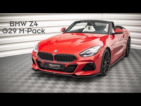 Maxton sideskørter til BMW Z4 M-Pack G29 – video