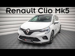 Maxton sideskørter til Renault Clio Mk5 – blank sort – video