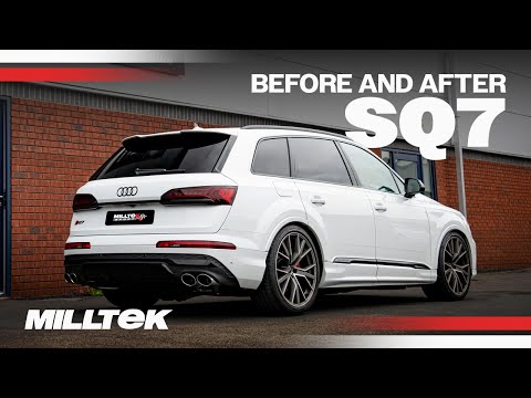 Lydprøve: Milltek cat-back udstødning til Audi SQ8 4.0 V8 Bi-Turbo, ikke-resoneret