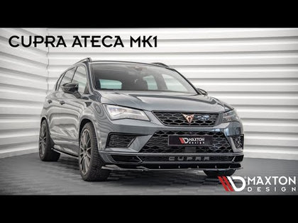 Maxton rear valance til Cupra Ateca Mk1 / Mk1 Facelift – blank sort – video