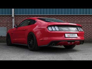 Scorpion cat-back udstødning til Ford Mustang – resoneret, video