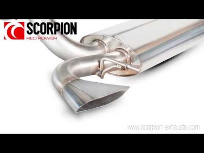 Scorpion cat-back udstødning til Opel Astra J VXR – resoneret, video