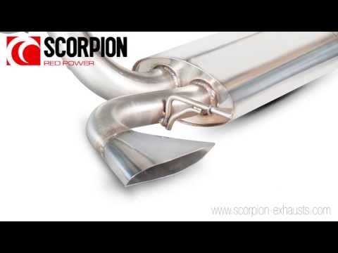 Scorpion cat-back udstødning til Opel Astra J VXR – resoneret, video