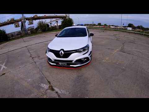 Maxton sideskørter til Renault Megane Mk4 RS – blank sort – video
