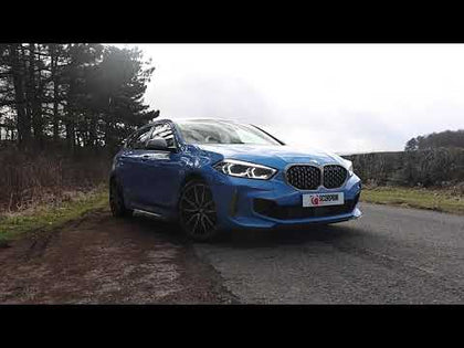 Scorpion DE-Cat Downpipe - BMW M135I F40, video