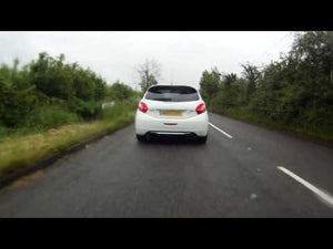 Scorpion cat-back udstødning til Peugeot 208 – resoneret, video