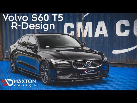 Maxton sideskørter til Volvo S60/V60 R-Design Mk3 – blank sort – video