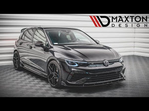 Maxton sideskørter til Volkswagen Golf R Hatchback Mk8 Facelift – blank sort – video