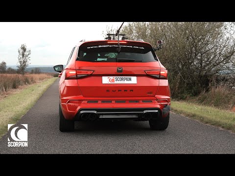 Scorpion GPF-back udstødning til CUPRA Ateca – resoneret, video