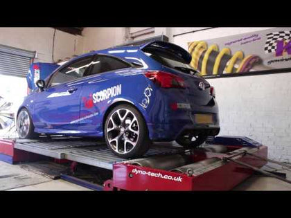 Scorpion cat-back udstødning til Opel Corsa E VXR – resoneret, video