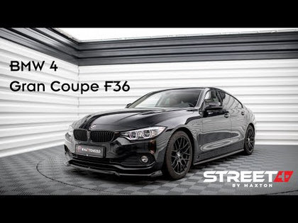 Maxton rear splitter til BMW 4 Gran Coupe F36 – video