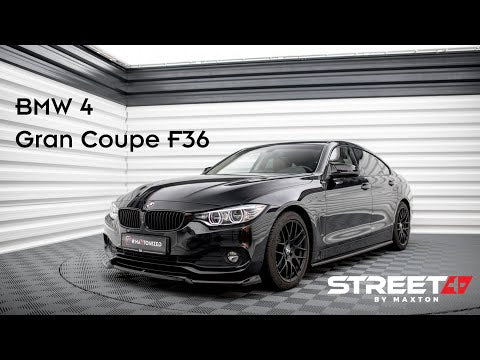 Maxton rear splitter til BMW 4 Gran Coupe F36 – video