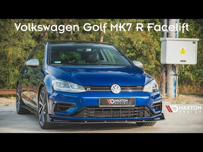 Maxton sideskørter til Volkswagen Golf R / R-Line Mk7 Facelift – video