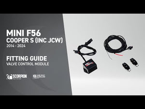 Scorpion GPF-back udstødning til Mini Cooper S F56 med ventiler, video