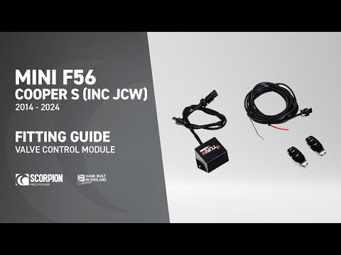 Scorpion GPF-back udstødning til Mini Cooper S F56 med ventiler, video