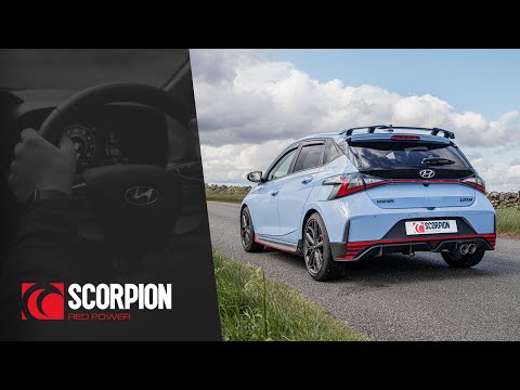 Scorpion GPF-back udstødning til Hyundai I20 med ventiler, video