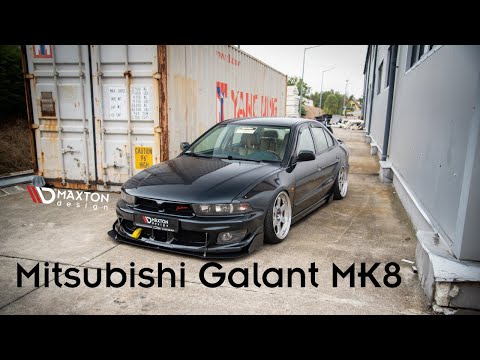 Maxton sideskørter til Mitsubishi Galant Avance Mk8 – video
