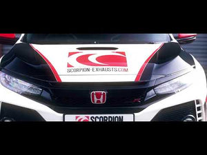 Scorpion cat-back udstødning til Honda Civic – resoneret, video